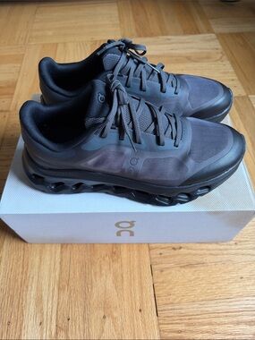 On Running Men's Cloudtilt Remix Athletic Shoes - Charcoal/Black Size 9